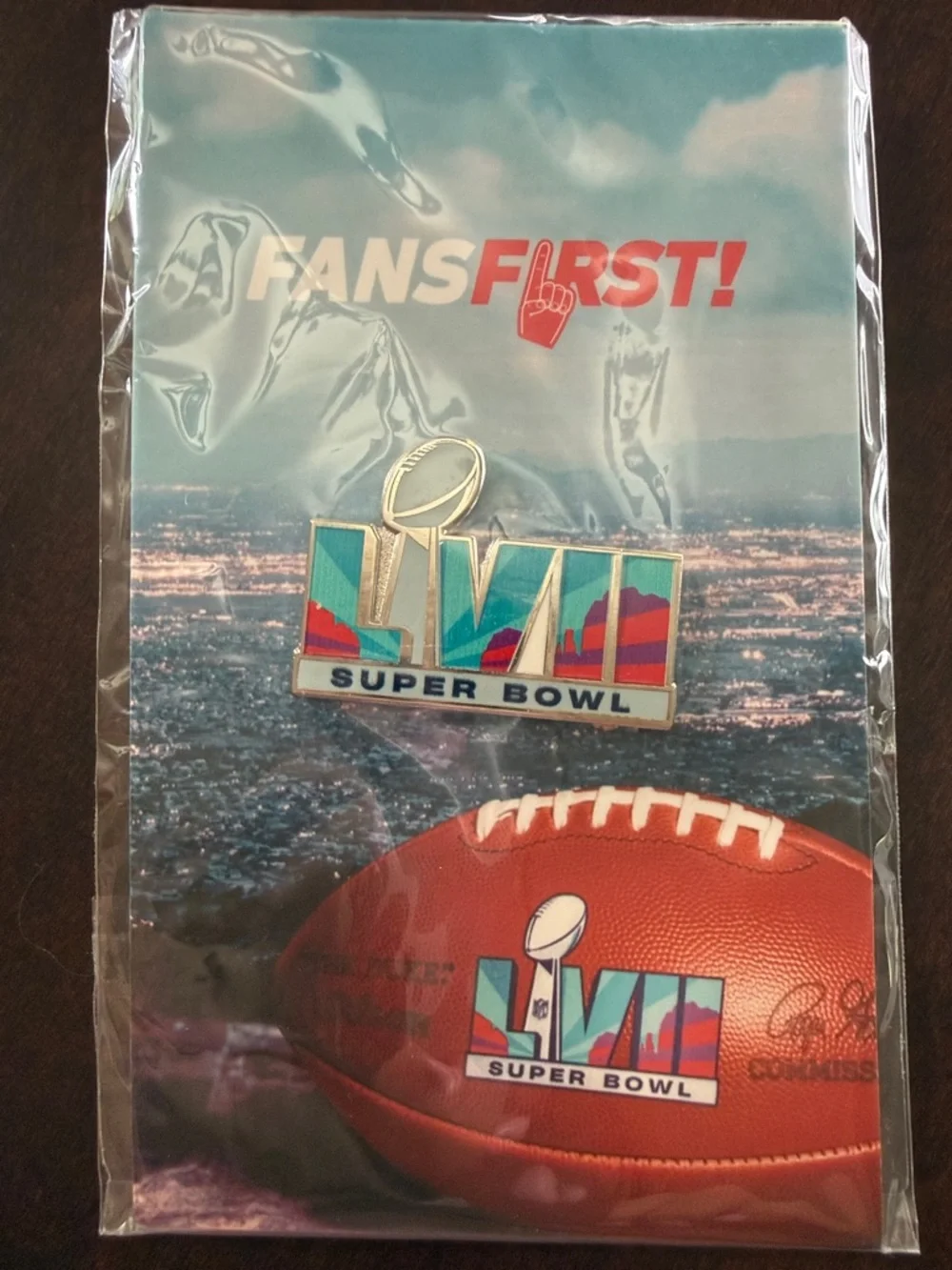 New Super Bowl LVII Pin - February 12, 2023 - Kansas City Chiefs WON. - Picture 1 of 6